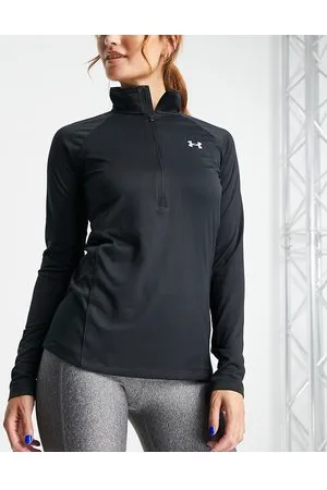 Under Armour Womens Meridian Funnel Neck Top - Black