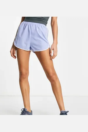 South Beach Polyester woven runner shorts in pale