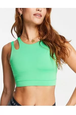 Medium Support Sports bra in SoftMove™ - Lime green - Ladies