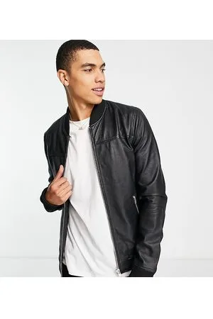 Leather Bomber Jacket XXL - clothing & accessories - by owner - apparel sale  - craigslist