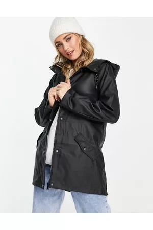 VERO MODA Hooded rain jacket in