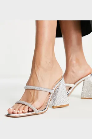 Simmi London Simmi London Peruvian embellished strappy mules in