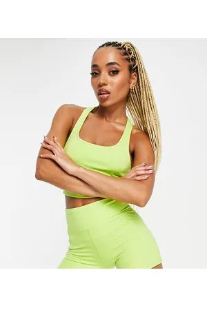 HIIT Booty shorts with phone pockets in lime