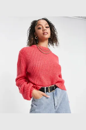 Threadbare Tall Bea cropped jumper in bright