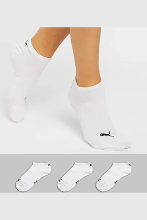 PUMA 3 pack no show trainer socks in