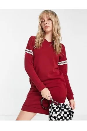 Lacoste Knitted mini jumper dress in