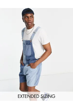 Cotton Ice Wash Biker Distressed Dungaree, Blue at Rs 1999/piece in Gurgaon