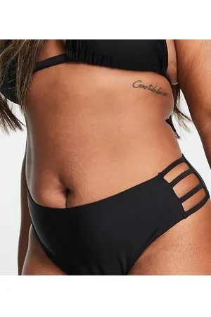 ASOS DESIGN Curve mix and match deep hipster bikini bottom in