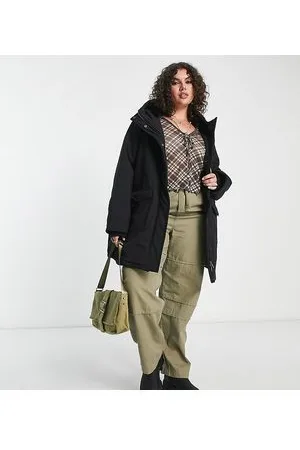 ONLY Longline parka coat in