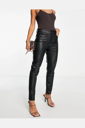 Commando Faux Leather Legging in Steel Python