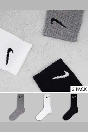 Nike Unisex 3 pack crew socks in