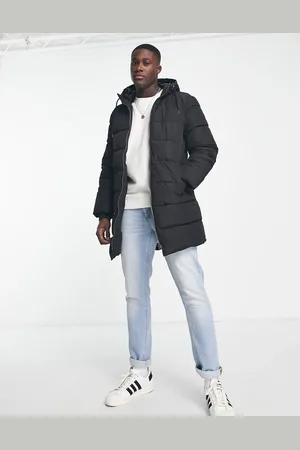 Only & Sons Longline heavy weight puffer in