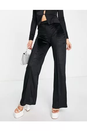 Black Velvet Full Length Trouser  WHISTLES 