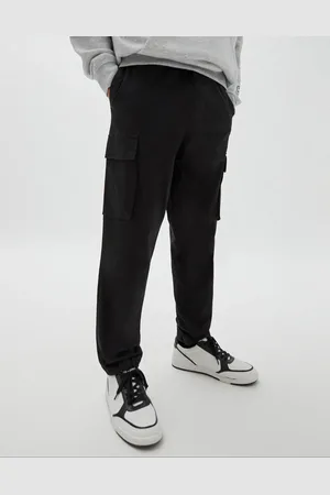 Pull&Bear Relaxed simple cargo trousers in