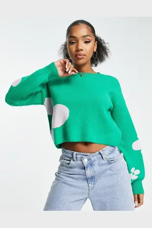 QED London Jumper with floral print in