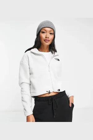 The North Face Osito sherpa cropped fleece in white Exclusive at ASOS