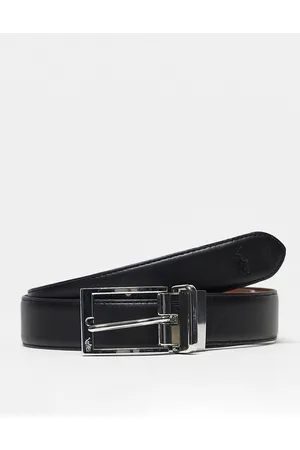 RRL New Burling 4cm Distressed Leather Belt - Men - Black Belts