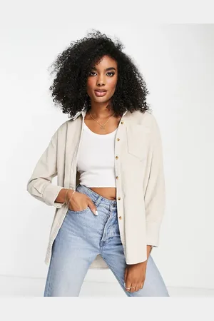 Whistles Relaxed corduroy shirt in