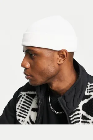 ASOS Mini fisherman ribbed beanie in