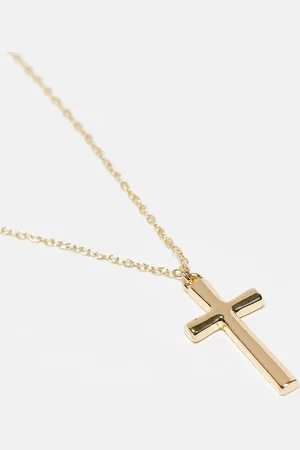 Icon Brand Cross pendant necklace in antique