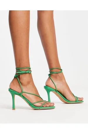 NA-KD Strappy heeled sandals in