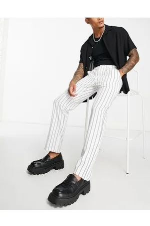 WATELLO Men Black, White Trousers - Buy WATELLO Men Black, White Trousers  Online at Best Prices in India | Flipkart.com