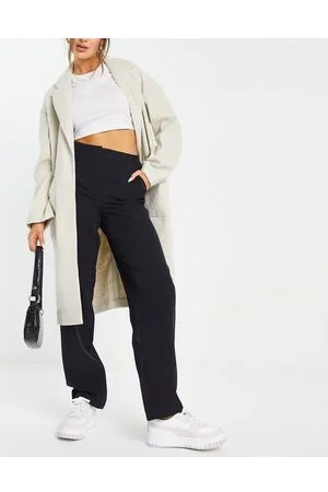 VILA Tailored high waisted suit trousers in