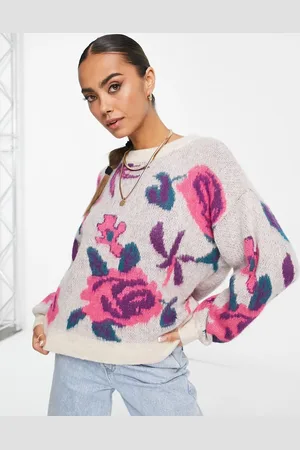 VILA Jumper in oversized floral