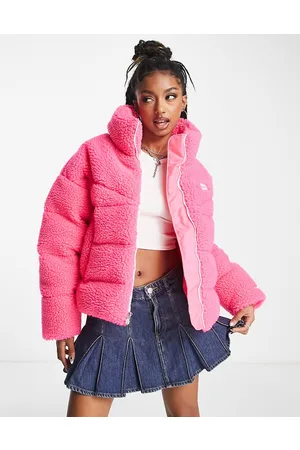 Nike pink hot sale jacket