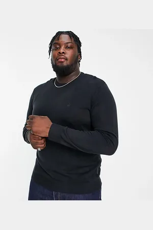 French Connection Plus soft touch crew neck jumper in