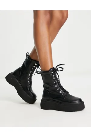 ASOS Astrid lace up boots in