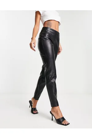 Mango Black Cotton Jogger-Style Trousers | Azadea Lebanon