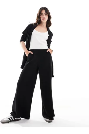 JDY Wide leg tailored trousers co-ord in