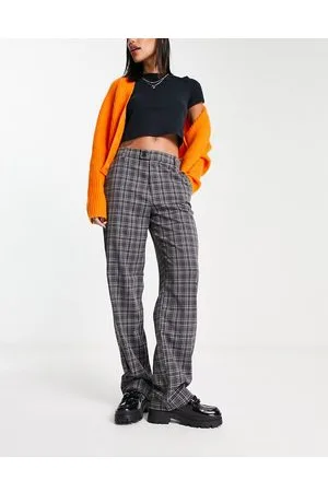 ONLY Wide leg tailored trouser co-ord in pinstripe