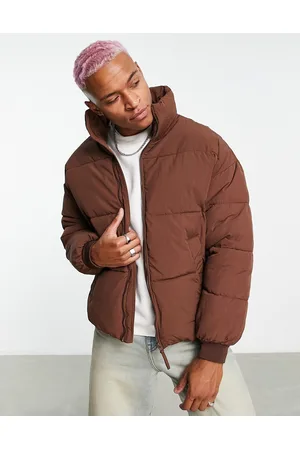 Bershka Puffer jackets for Men sale discounted price FASHIOLA INDIA