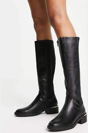 New Look Flat riding boot in