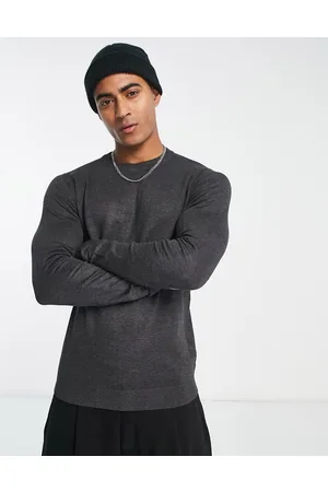 Pull&Bear Relaxed fit jumper in grey
