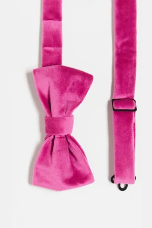 Devils Advocate Velvet bow tie in