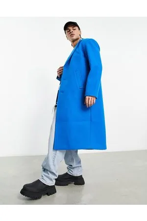 ASOS Relaxed fit wool look overcoat in
