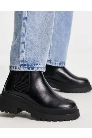 River island chunky sale sole chelsea boot