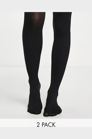 ASOS 2 pack 120 denier tights in