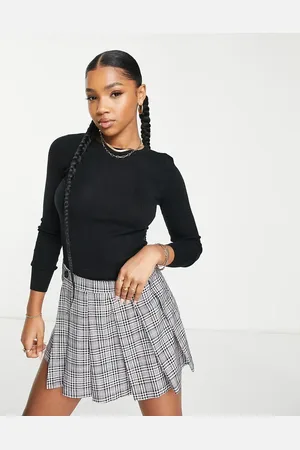 Urban Revivo Long sleeve fine knit top in