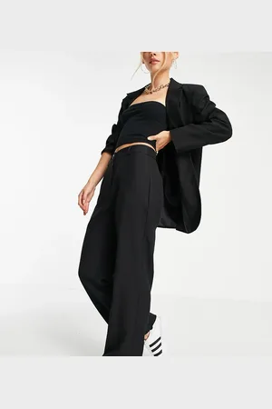 ASOS ASOS DESIGN Petite Mix & Match slim straight suit trousers in