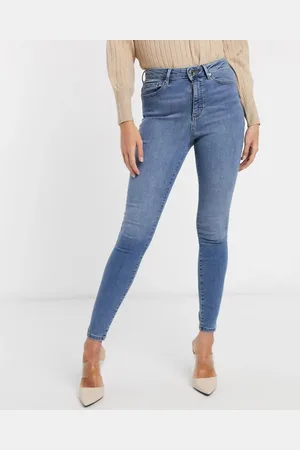 VERO MODA Skinny jean with high waist in light