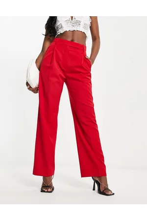Women Red Trousers | Explore our New Arrivals | ZARA United Kingdom