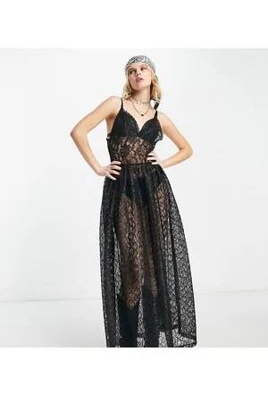 Reclaimed Lace maxi dress in