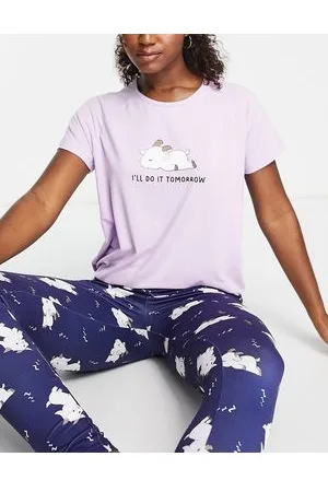 Budding Blossom Organic Cotton Slouch Pyjama Pants – Kip&Co USA