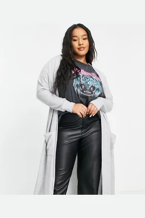 Noisy May Lightweight longline cardigan in