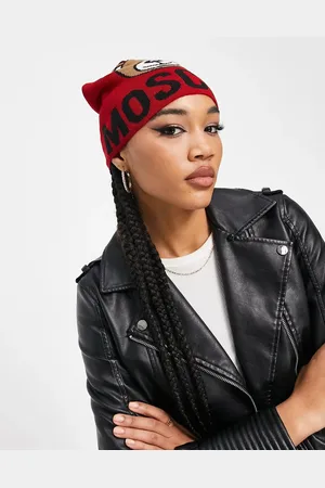 Moschino Teddy logo hat in