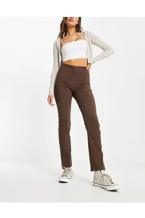 Pimkie High waisted tailored trouser co-ord in pinstripe